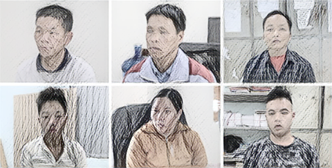 6 đối tượng bị Công an tỉnh Cao Bằng bắt giữ