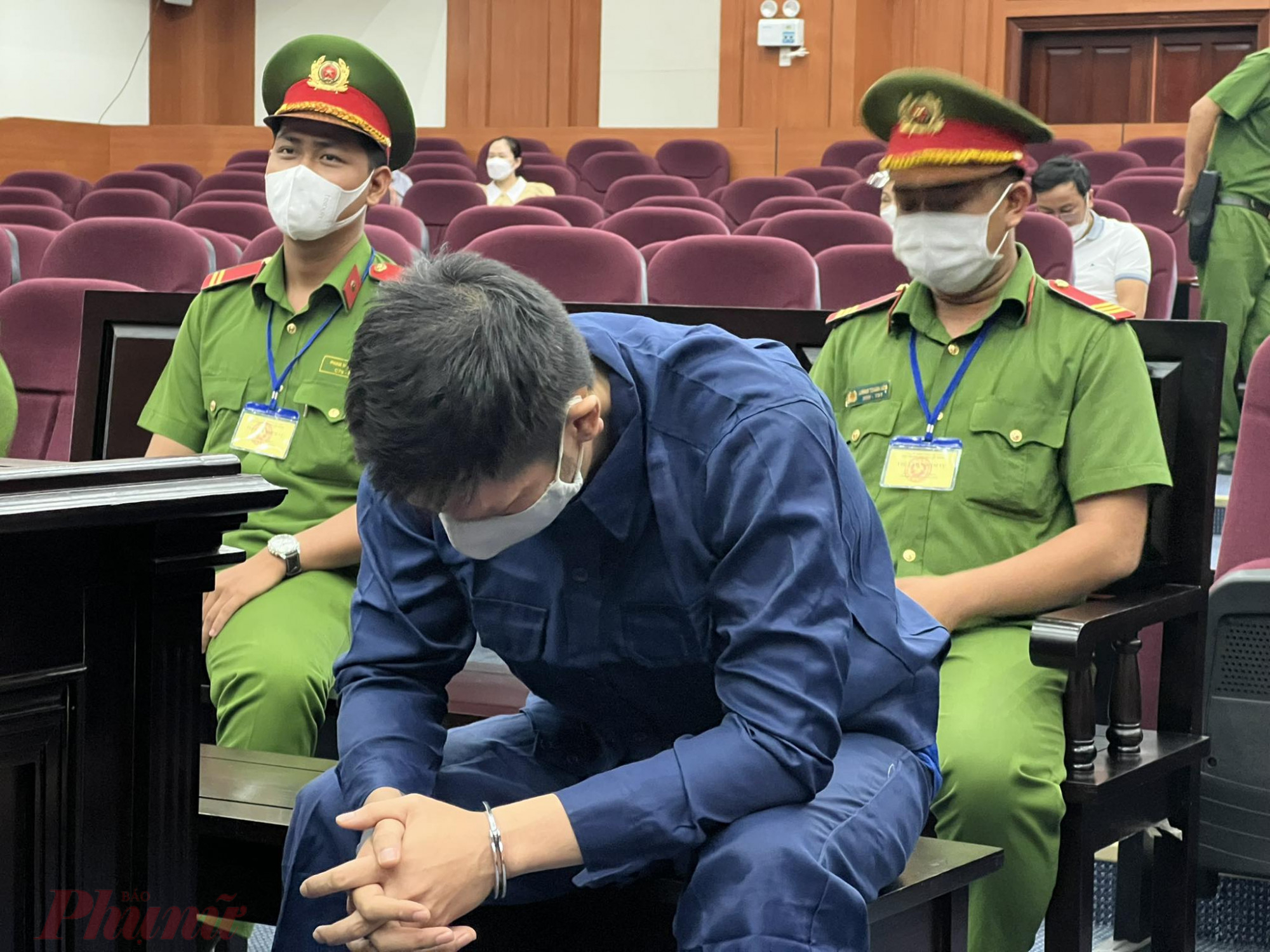 Bị cáo Nguyễn Kim Trung Thái sáng 28-4 