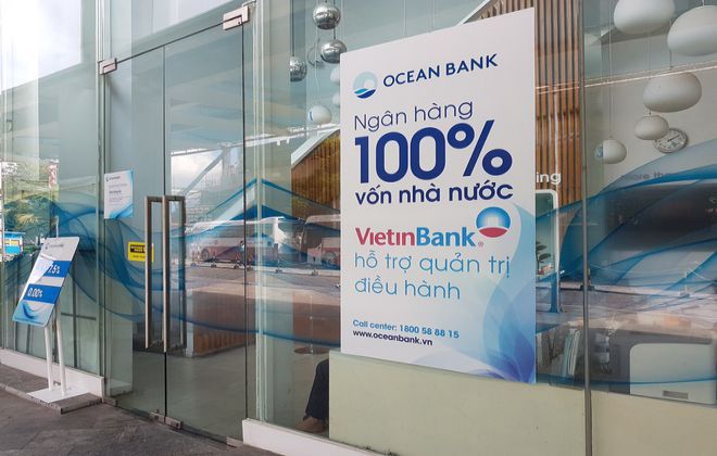 OceanBank là một trong bốn ngân hàng sẽ chuyển giao bắt buộc trong thời gian tới. 