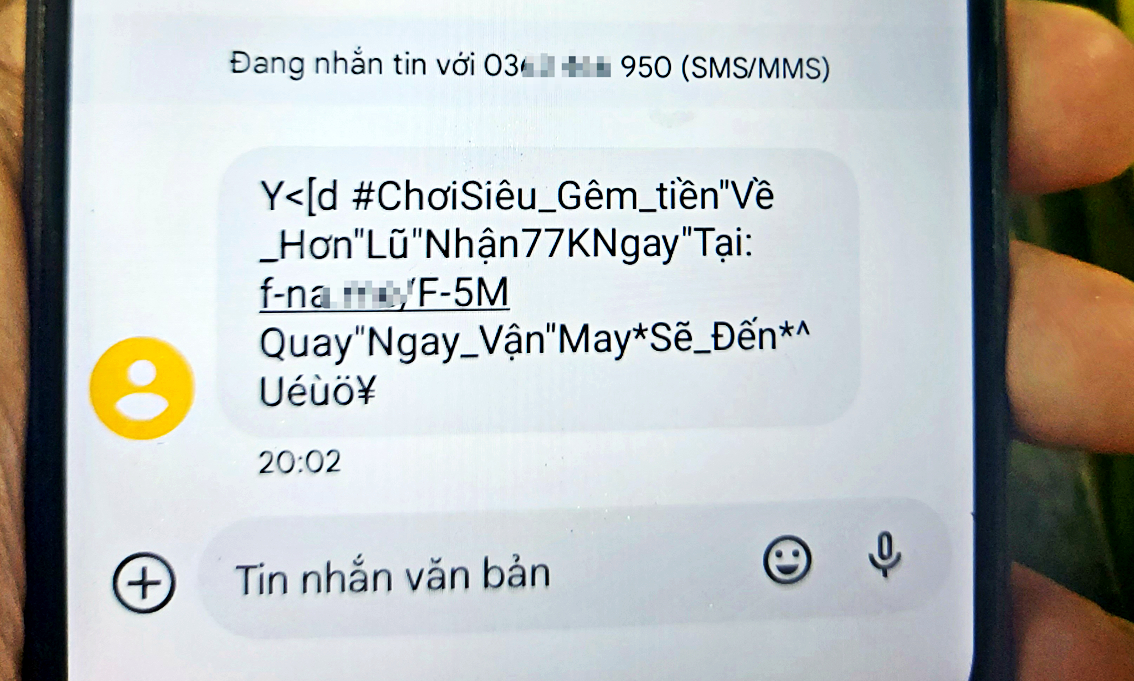 Dù chuẩn hóa thông tin thuê bao, nhưng nhiều người vẫn nhận được cuộc gọi, tin nhắn làm phiền - ẢNH: KIM THY