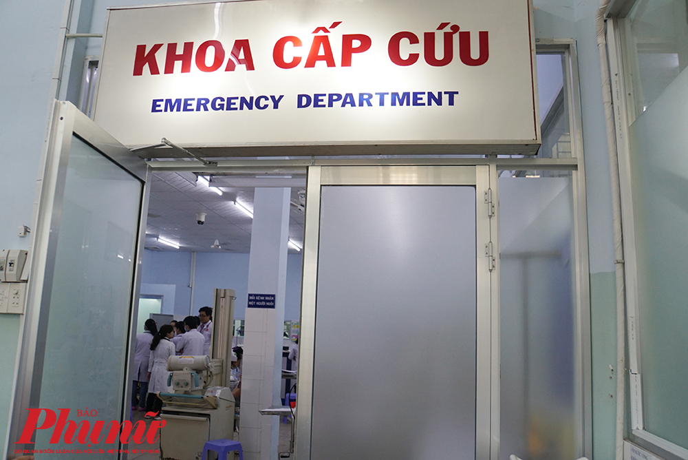 Khoa Cấp cứu Bệnh viện Nhi Đồng 1 TPHCM