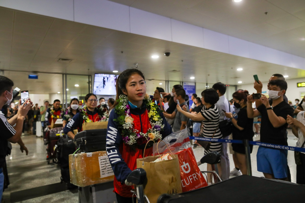 Thanh Nhã là nữ cầu thủ ghi lại nhiều dấu ấn ở SEA Games 32 năm nay.