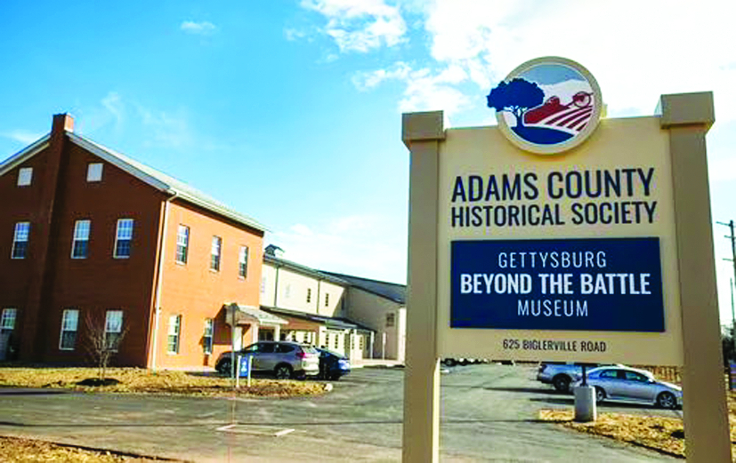Bảo tàng Beyond the Battle nằm trong khuôn viên Hiệp hội Lịch sử quận Adams ẢNH: INTERNET