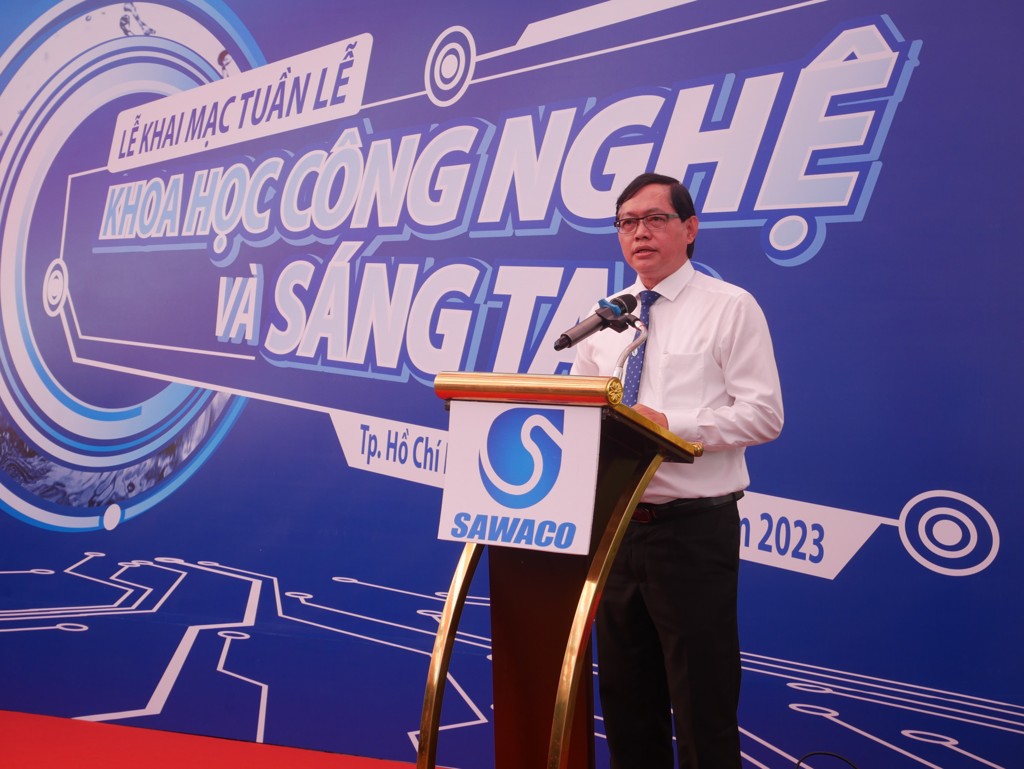 Ông Bùi Thanh Giang - Phó tổng giám đốc, Chủ tịch Hội đồng Khoa học công nghệ SAWACO