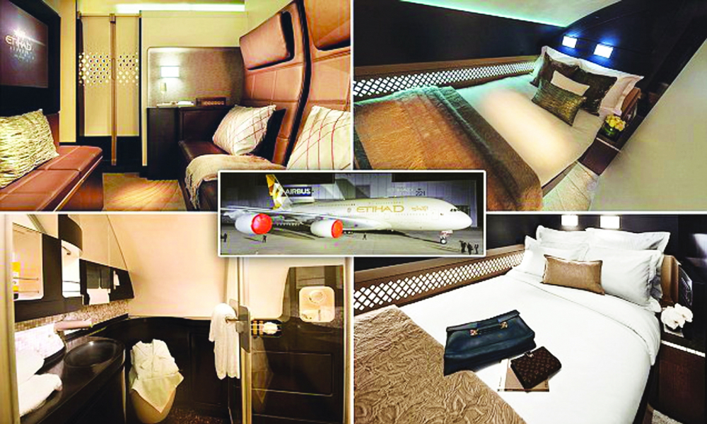 “Căn hộ sang trọng” của Etihad Airways với các quản gia được đào tạo bài bản và đầu bếp riêng luôn kín khách dù có giá hơn 20.000 USD/chiều