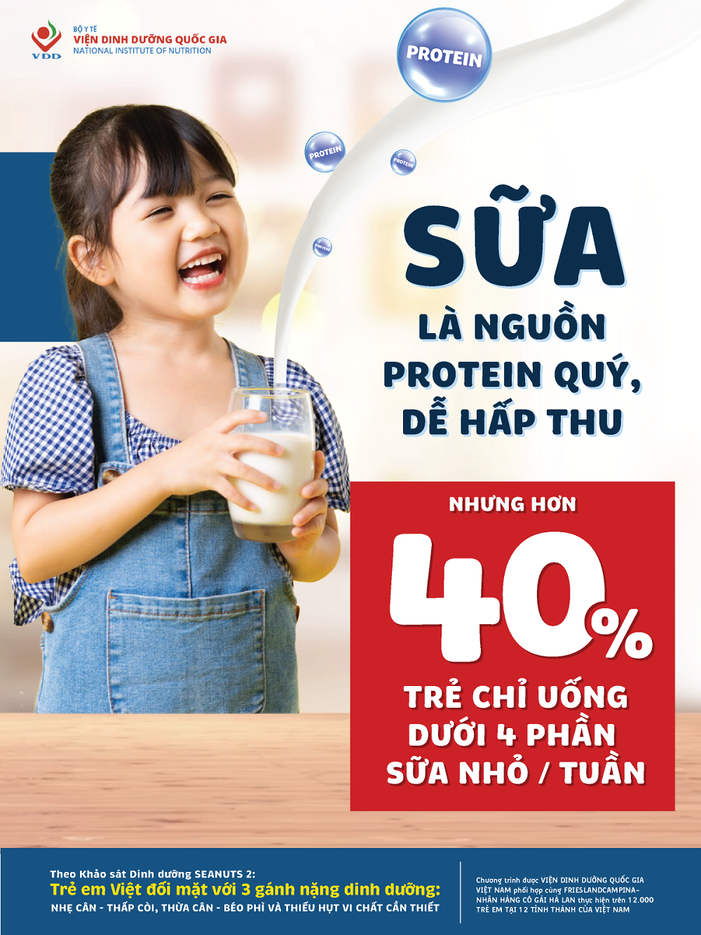 Nhiều năm làm tư vấn dinh dưỡng, tiến sĩ Hà cùng cộng sự luôn khuyên cha mẹ cho trẻ uống 2-3 khẩu phần sữa mỗi ngày, đặc biệt là vào bữa sáng - Ảnh: FrieslandCampina