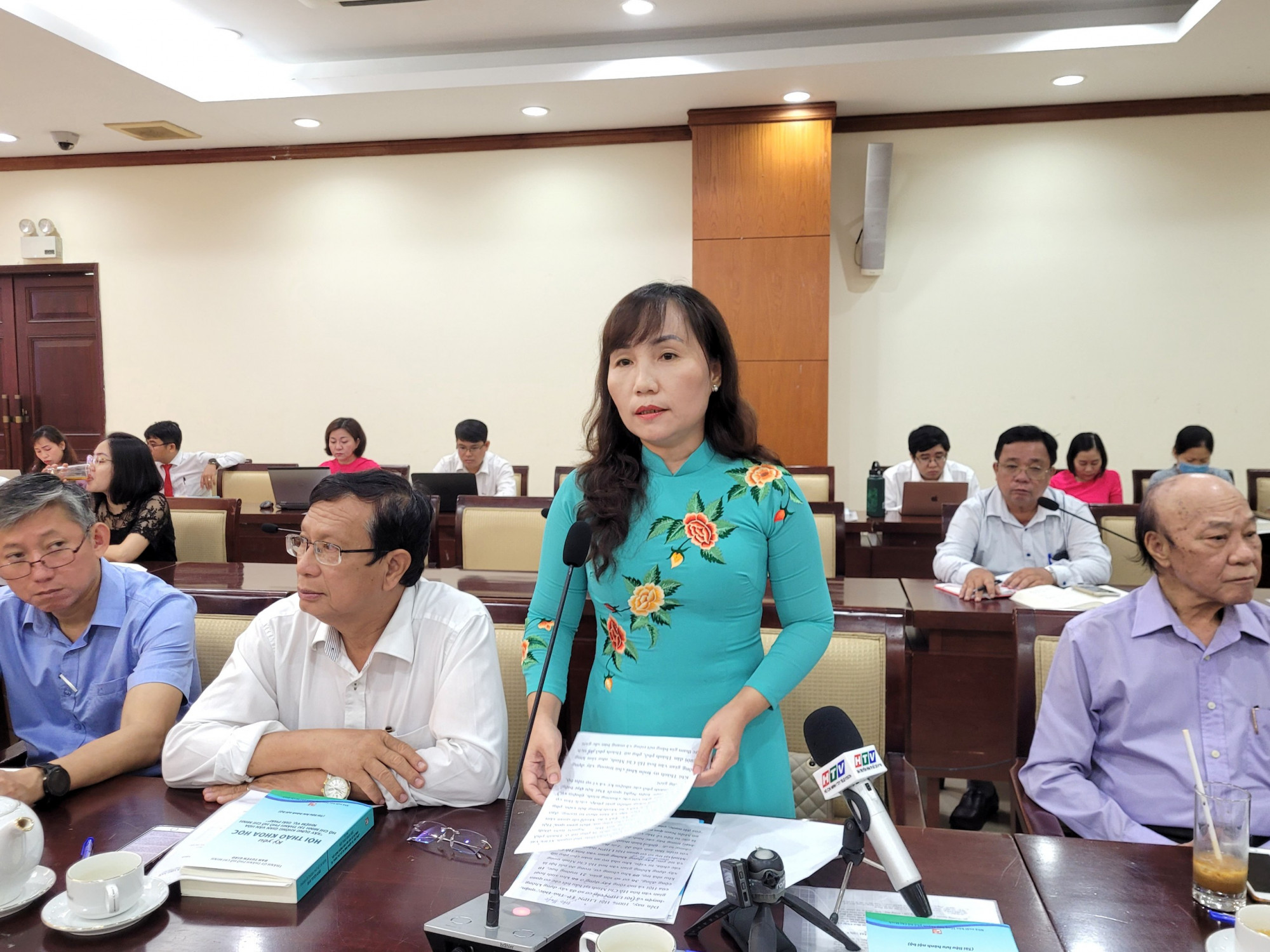 Bà Trịnh Thị Thanh - Phó Chủ tịch Hội LHPN TPHCM - cho biết, , trong thời gian qua, phụ nữ TPHCM đã tích cực tham gia xây dựng không gian văn hóa Hồ Chí Minh bằng nét riêng và mang bản sắc giới