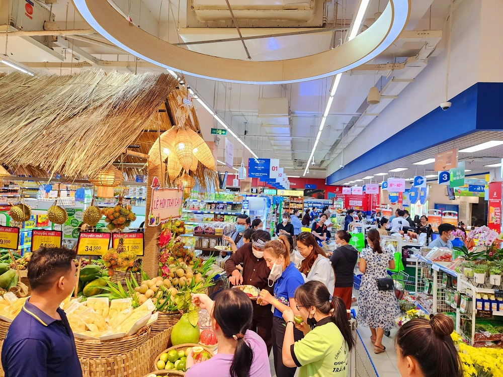 Lễ hội trái cây được tổ chức tại Co.opmart, Co.opXtra trên toàn quốc - Ảnh: Saigon Co.op