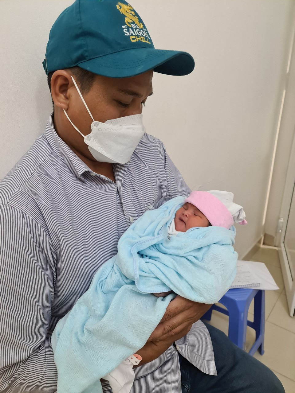 Bé gái chào đời an toàn, khỏe mạnh - Ảnh: Bệnh viện cung cấp
