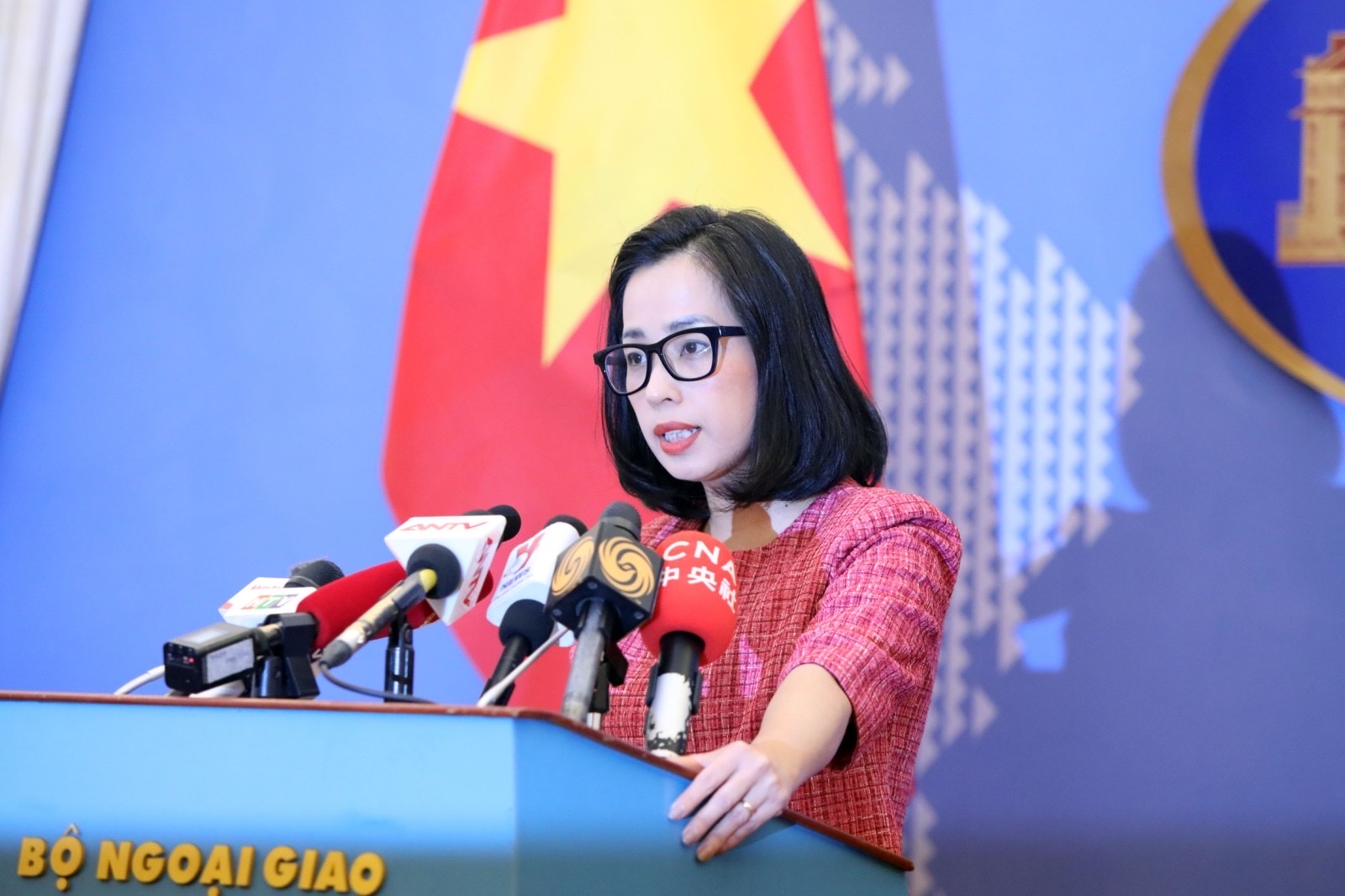 Người phát ngôn Bộ Ngoại giao Việt Nam Phạm Thu Hằng