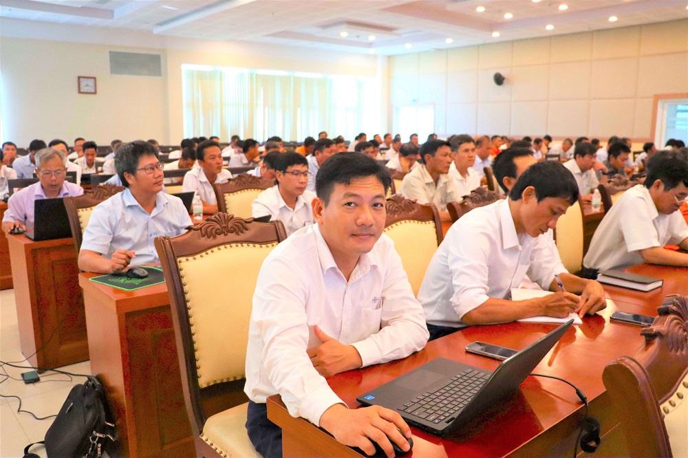 130 học viên từ các đơn vị trực thuộc về tham dự - Ảnh: PC Khánh Hòa