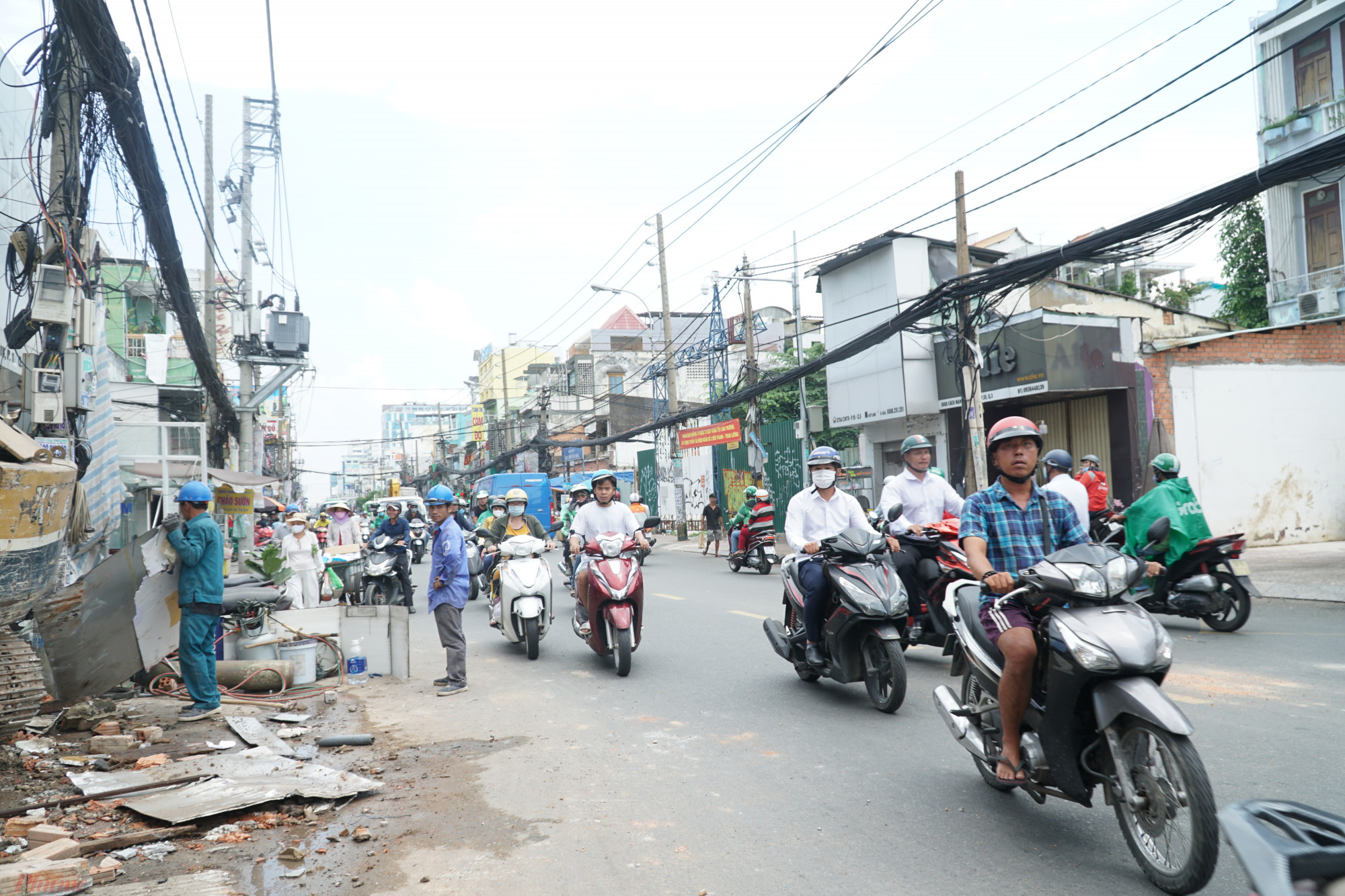 Hiện nay vướng mắc chính là các trường hợp tại Quận 3 (66 trường hợp) liên quan đến đơn giá bồi thường