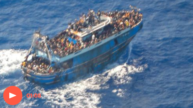 Ít nhất 78 người chết và hàng trăm người có thể mất tích khi thuyền tị nạn chìm ngoài khơi Hy Lạp - video