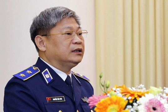 Cựu Trung tướng Nguyễn Văn Sơn khi còn tại chức