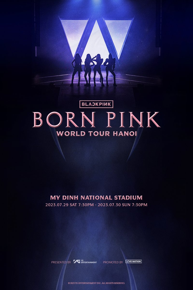 Blackpink chính thức tổ chức concert tại Việt Nam trong tháng 7.