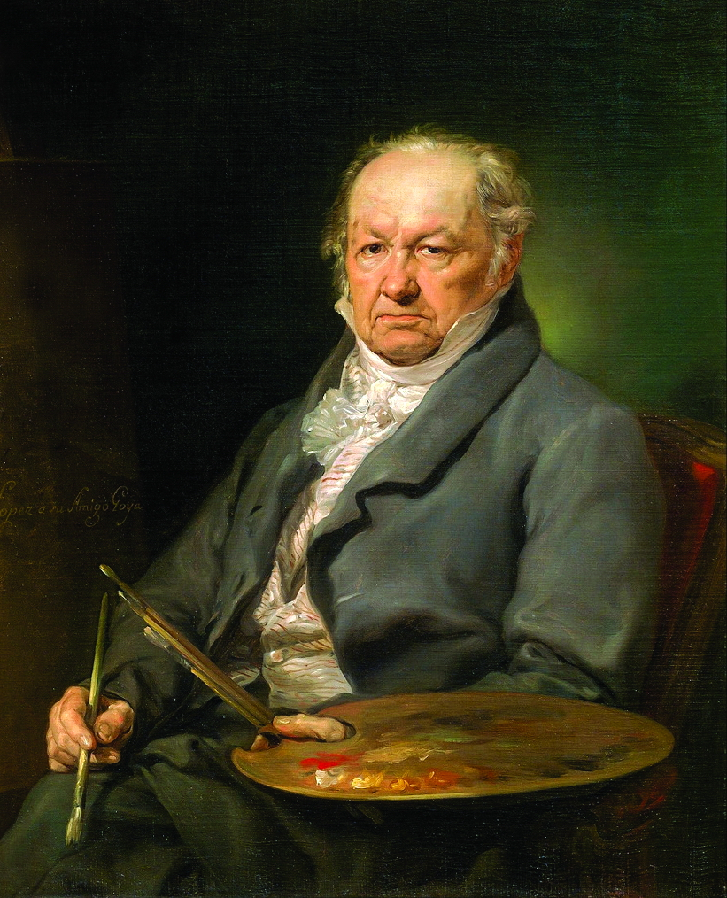 Chân dung tự họa của họa sĩ cung đình Francisco de Goya