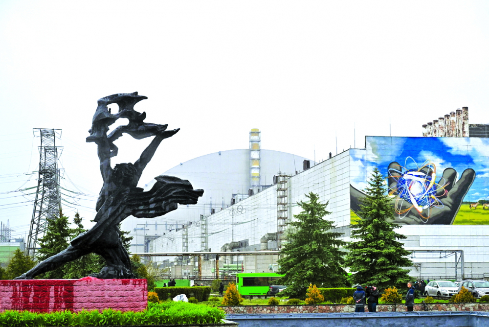 Trước đại dịch và chiến tranh Ukraine, Chernobyl từng là điểm đến du lịch hấp dẫn với 125.000 lượt khách tham quan năm 2019 - ẢNH: GETTY