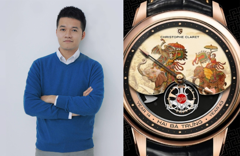 Hoạ sĩ Xuân Lam và chiếc đồng hồ có hình ảnh Hai Bà Trưng gây xôn xao dư luận vào cuối tháng 5 vừa qua