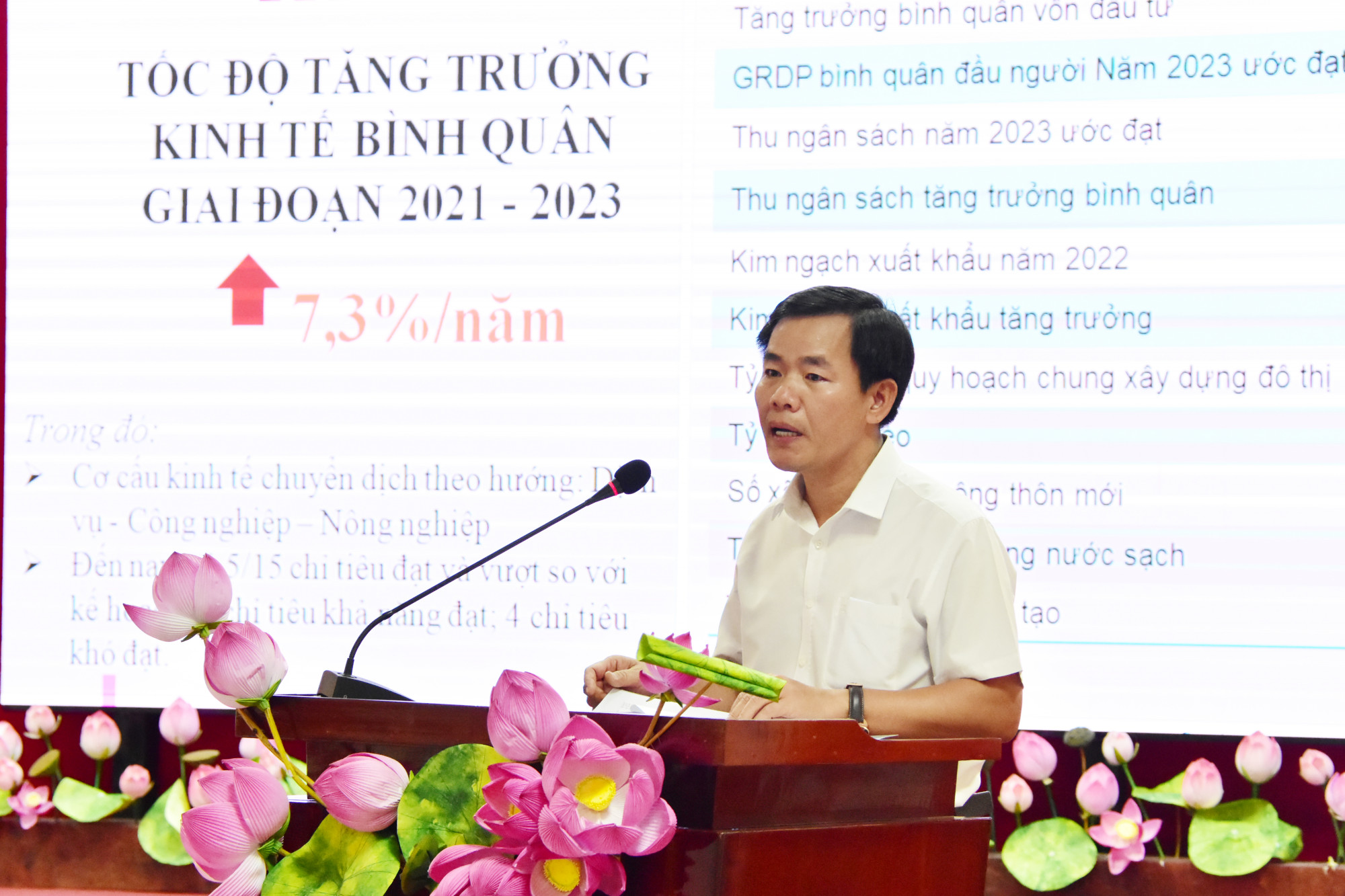 ông Nguyễn Văn Phương - Chủ tịch UBND tỉnh Thừa Thiên Huế phát biểu tại buổi làm việc