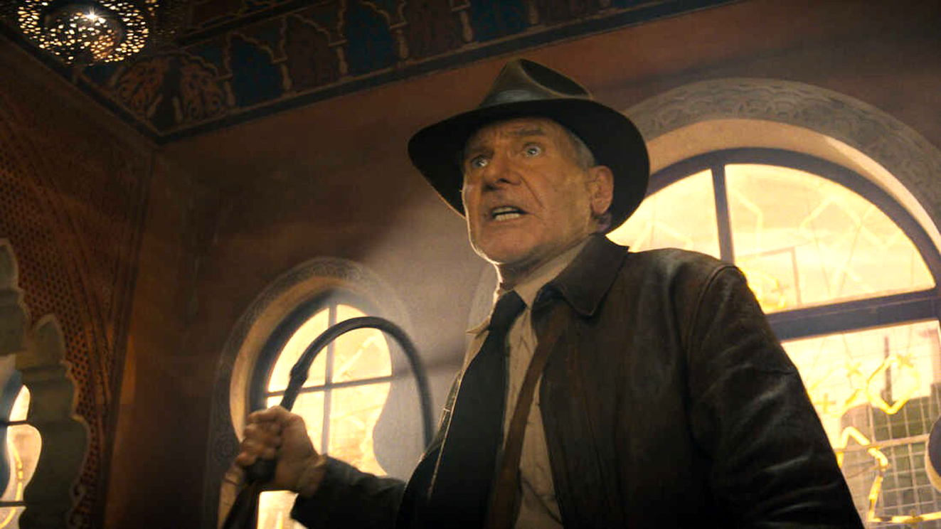 Ở tuổi 80, Harrison Ford không còn những pha hành động mãn nhãn, cộng kịch bản có phần manh mún khiến thương hiệu Indiana Jones mất đi sức hút