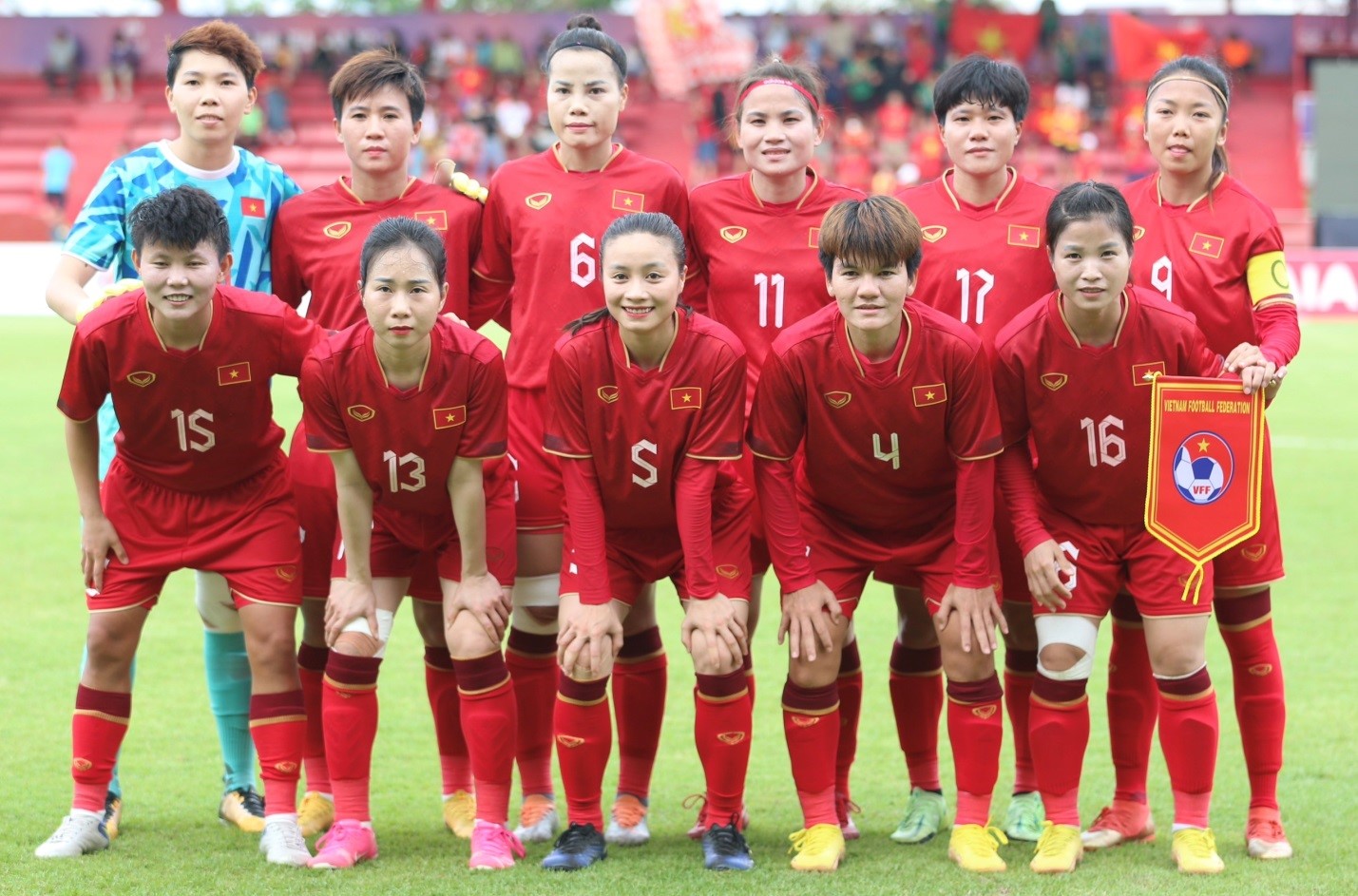 Mỗi cầu thủ nữ Việt Nam sẽ nhận ít nhất 30.000 USD tại World Cup 2023 - Ảnh: VFF