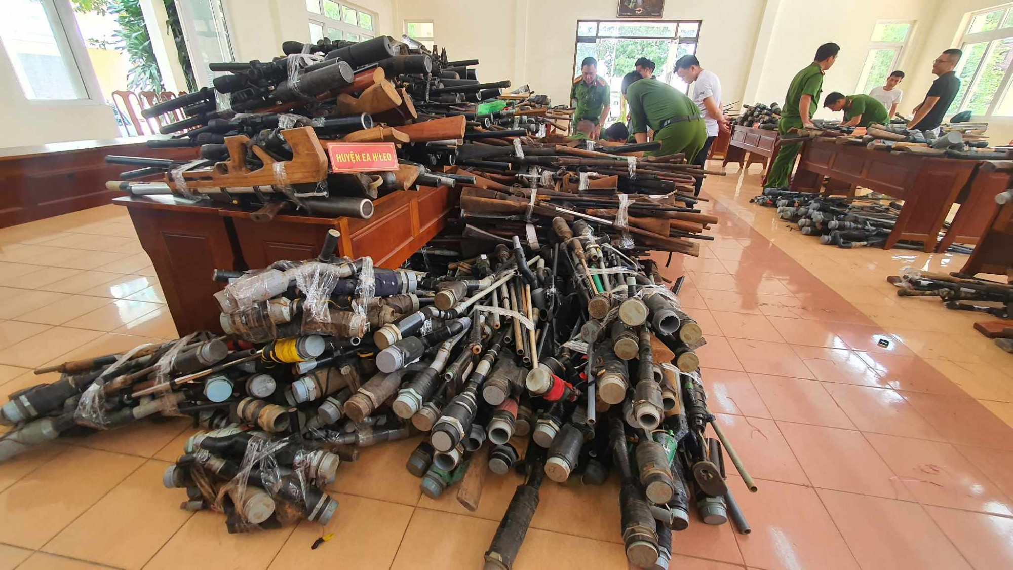 Theo lãnh đạo Công an tỉnh Đắk Lắk, đây là vũ khí hết sức nguy hiểm