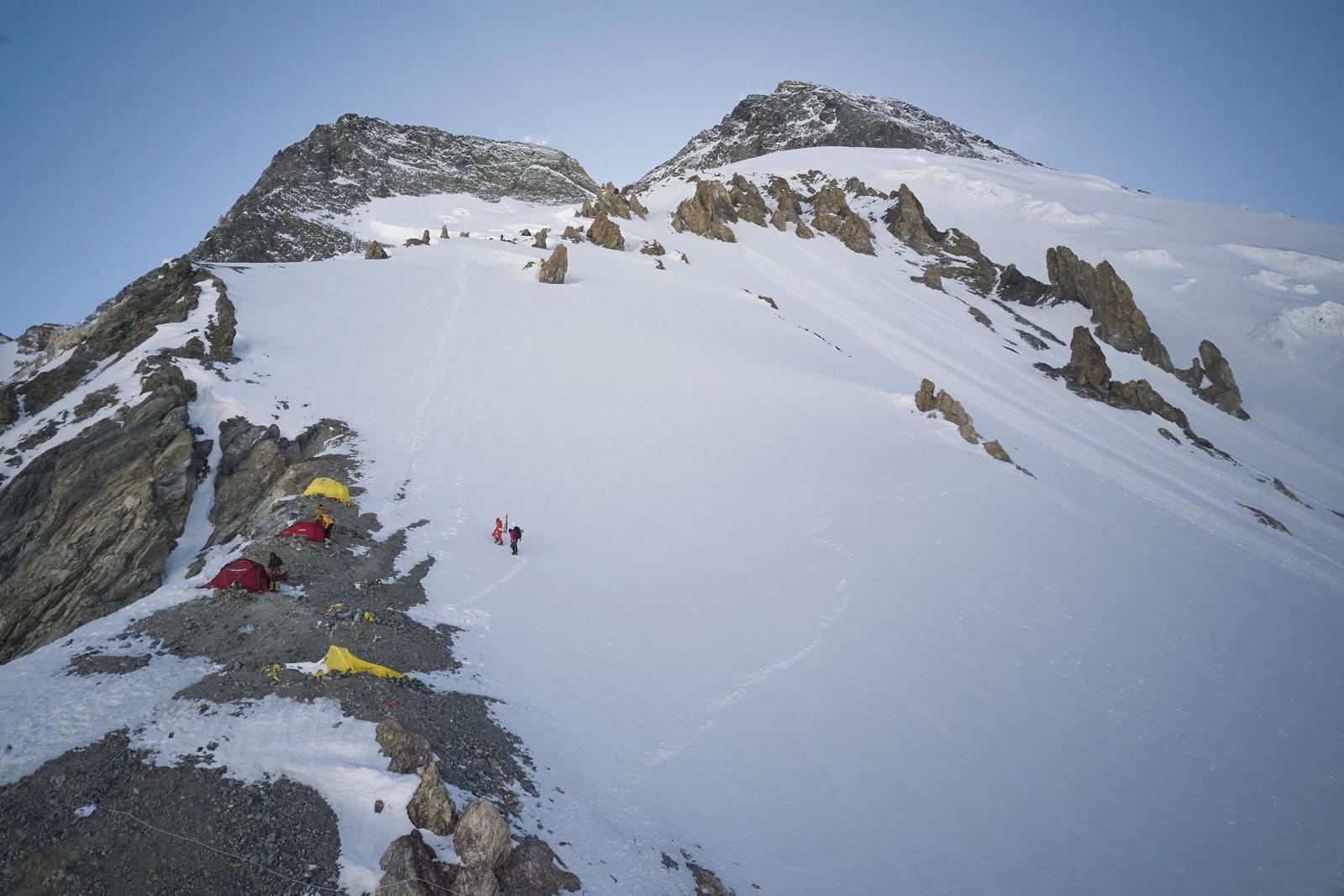 Một góc nhìn của Broad Peak, ngọn núi cao thứ 12 trên thế giới. Ảnh: Facebook Anna Tybor