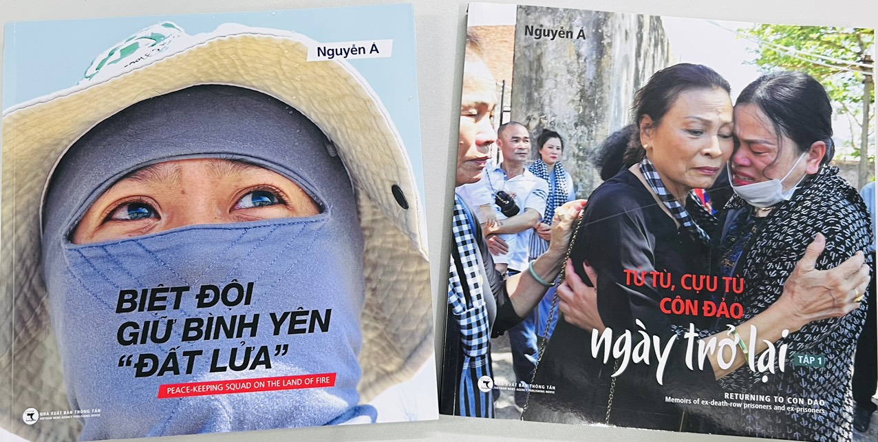 Nhiếp ảnh gia Nguyễn Á bày tỏ sự tri ơn và lòng biết ơn những người anh hùng của đất nước qua hai tác phẩm sách ảnh lần này