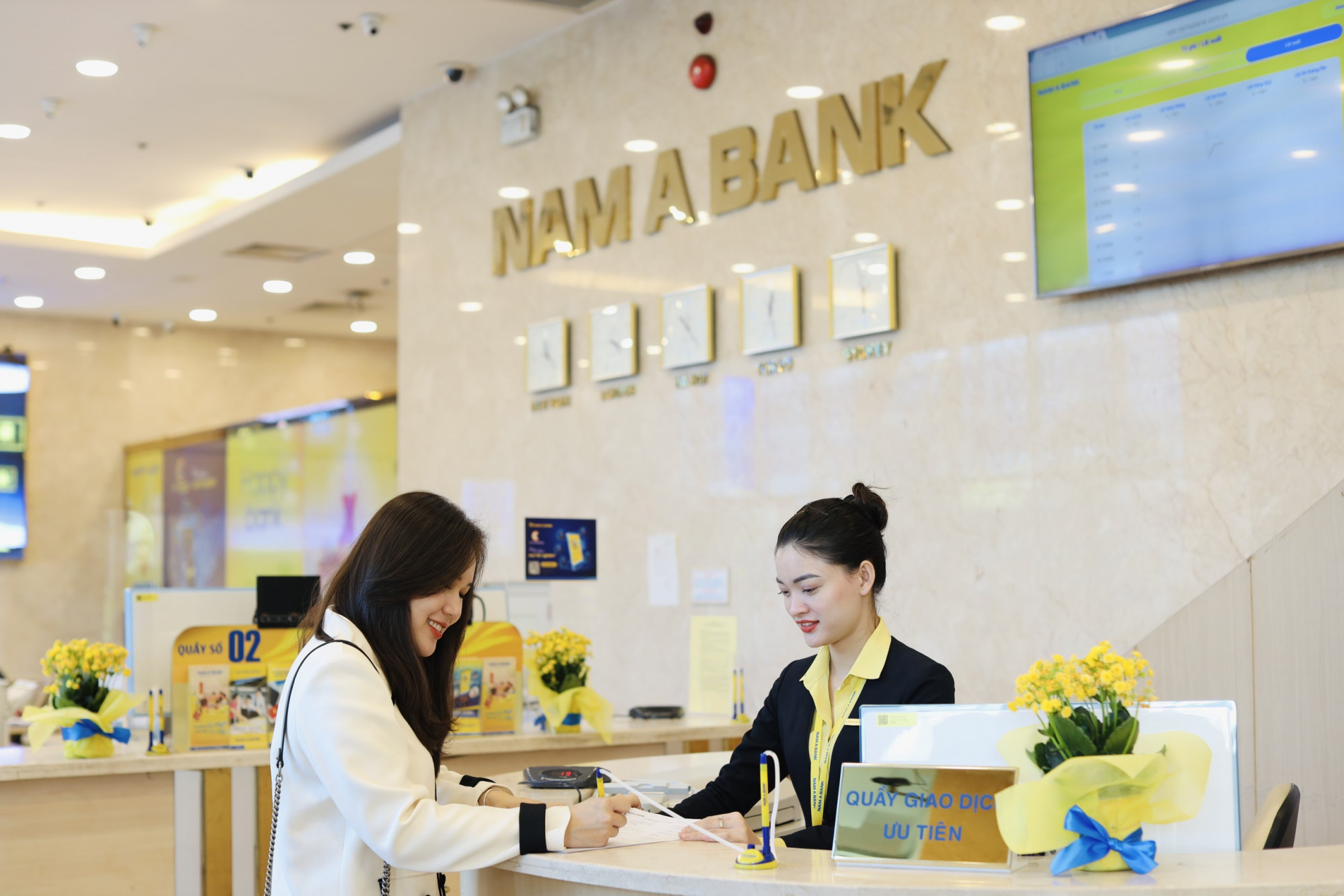 Nam A Bank đạt nhiều chỉ tiêu kinh doanh quan trọng trong 6 tháng đầu năm 2023 - Ảnh: Nam A Bank