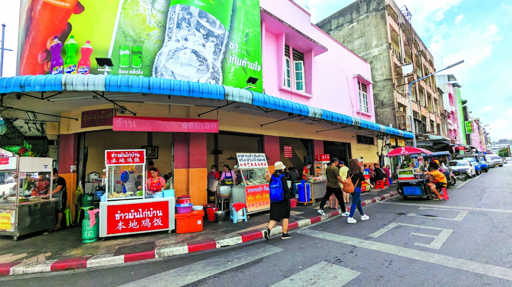 Một góc phố ở Hat Yai  
