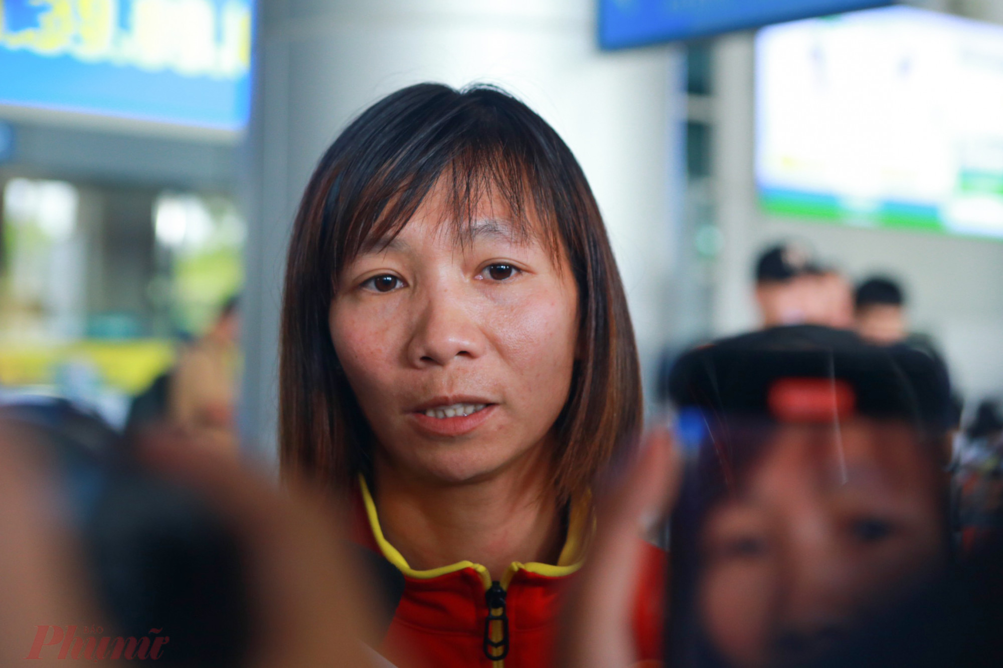 Tiền vệ Thùy Trang là cầu thủ duy nhất không được ra sân ở đấu trường Word Cup, dù cô có nhiều đóng góp trong chiến dịch đưa đội tuyển đến với sân chơi lớn nhất hành tinh. 