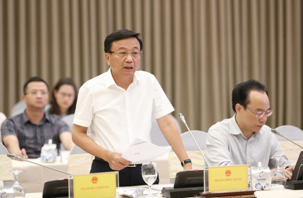 Thứ trưởng Bộ GTVT Nguyễn Danh Duy trả lời tại họp báo