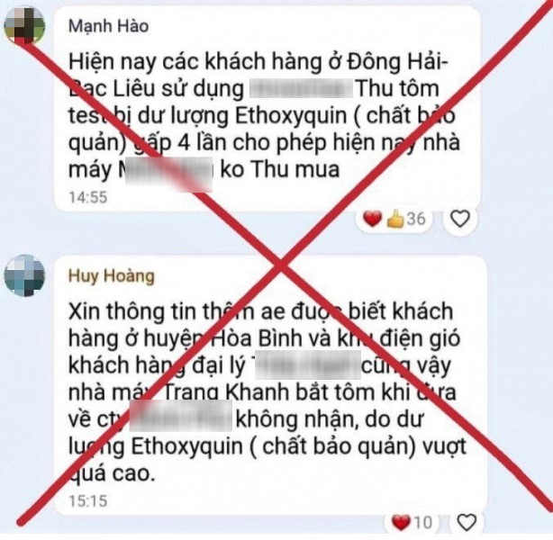 Thông tin thất thiệt đăng tải của Phan Mạnh H. được lan truyền trên mạng xã hội