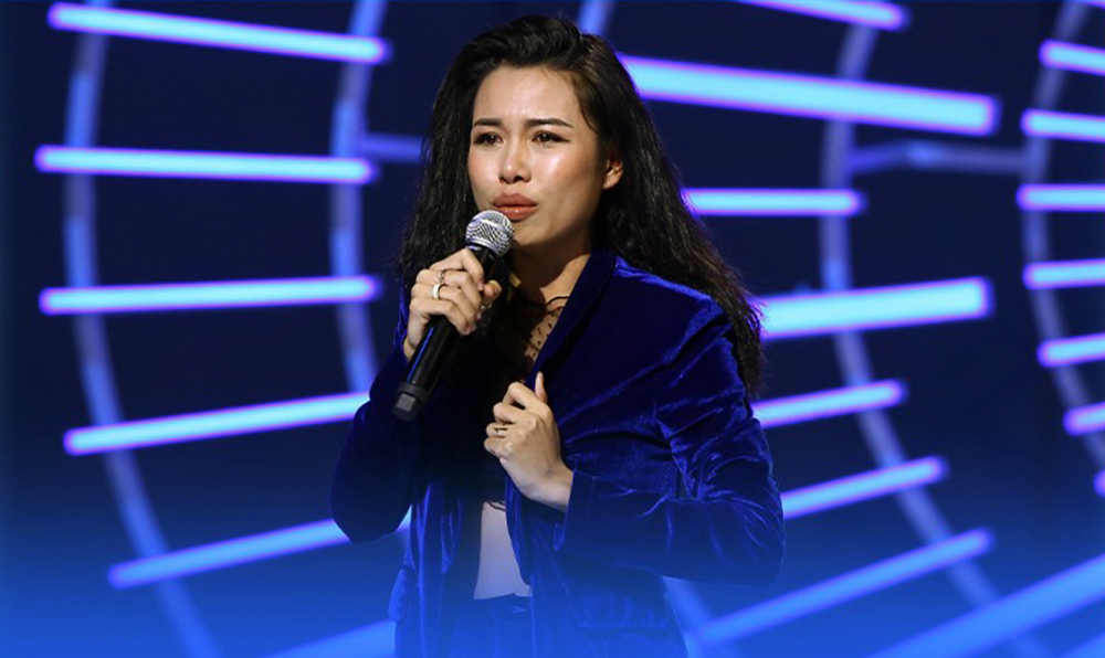 Diệu Tuyết là thí sinh có giọng khỏe, nội lực, có màu sắc nổi trội  tại Vietnam Idol 2023 - Ảnh do ban tổ chức cung cấp