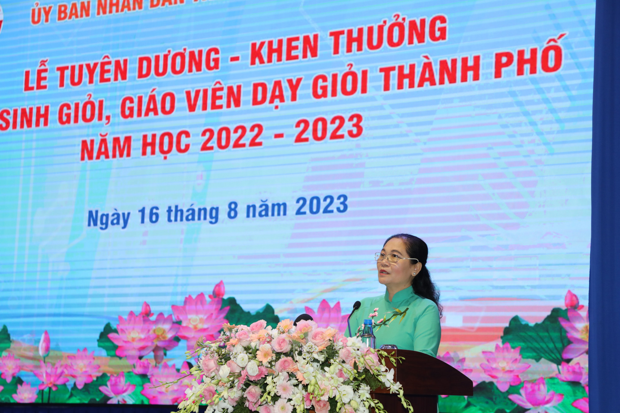 Phó Bí thư Thành ủy TPHCM Nguyễn Thị Lệ cho rằng ngành giáo dục phải chuyển biến mạnh mẽ hơn