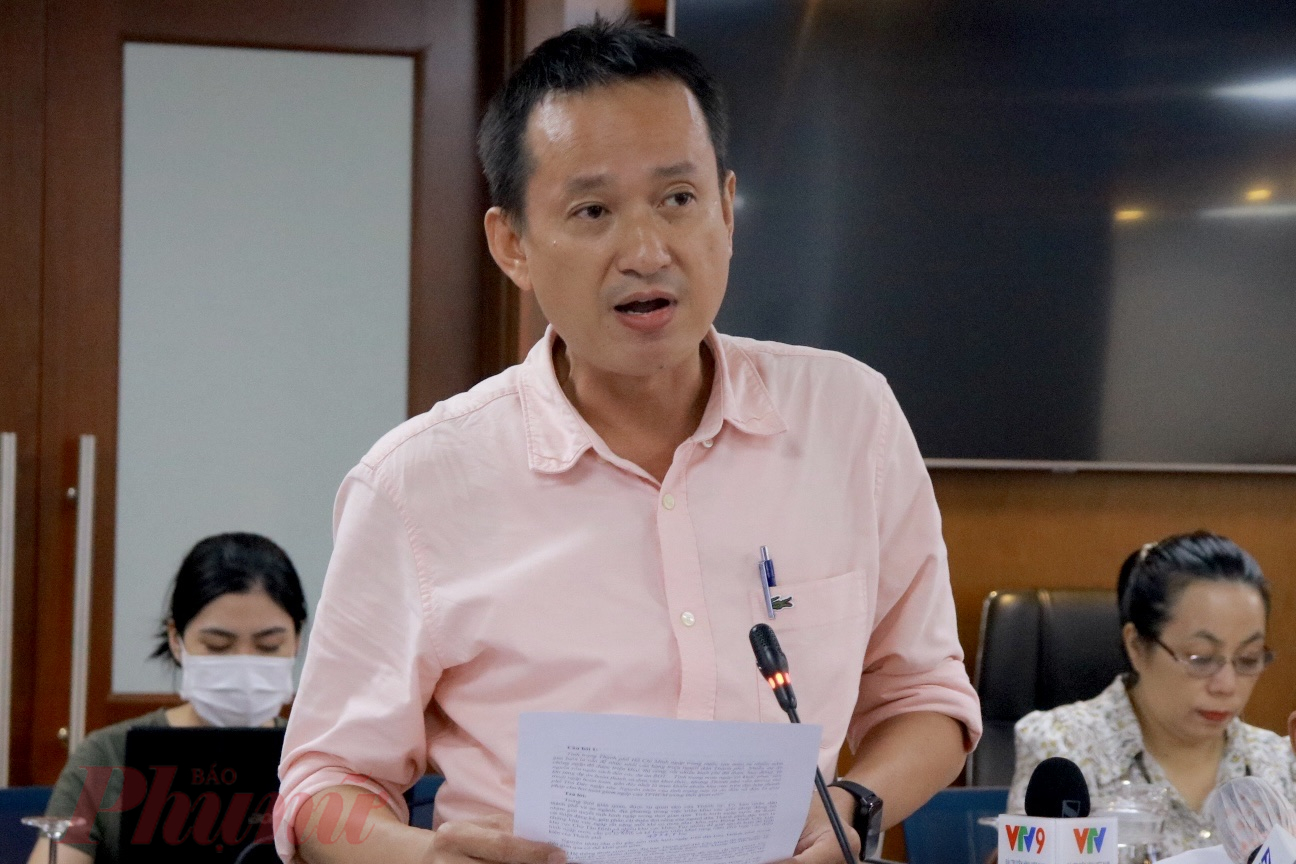 Ông Nguyễn Ngọc Minh Phú - Phó Trưởng phòng Hạ tầng kỹ thuật Sở Xây dựng TPHCM đã thông tin về tình hình ngập nước trên địa bàn TPHCM