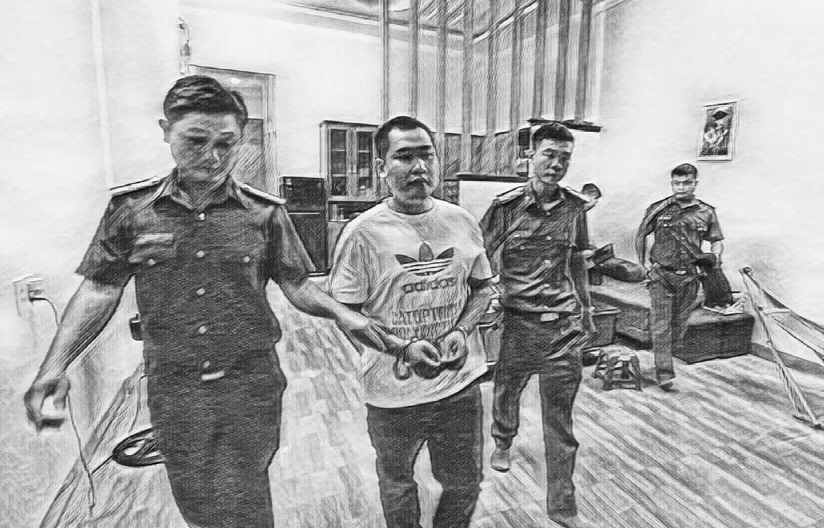 Nguyễn Minh Trúc vừa bị bắt giữ để phục vụ điều tra