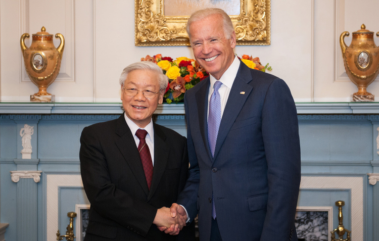 Tổng thống Hoa Kỳ Joe Biden thăm Việt Nam theo lời mời của Tổng Bí thư Nguyễn Phú Trọng