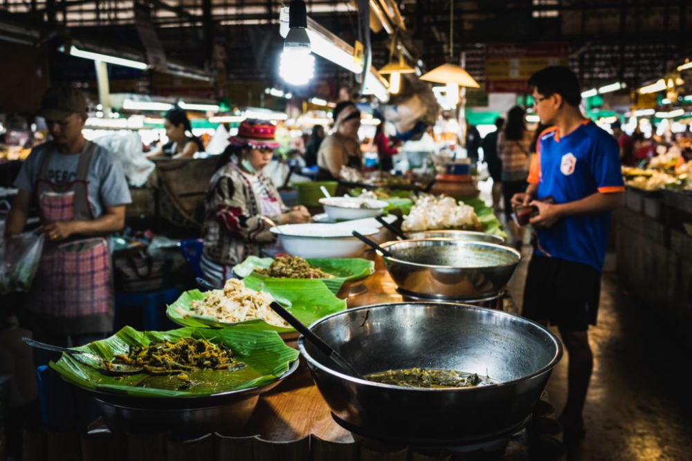 Người dân Thái Lan rất thoải mái trong việc ăn uống - Ảnh Internet