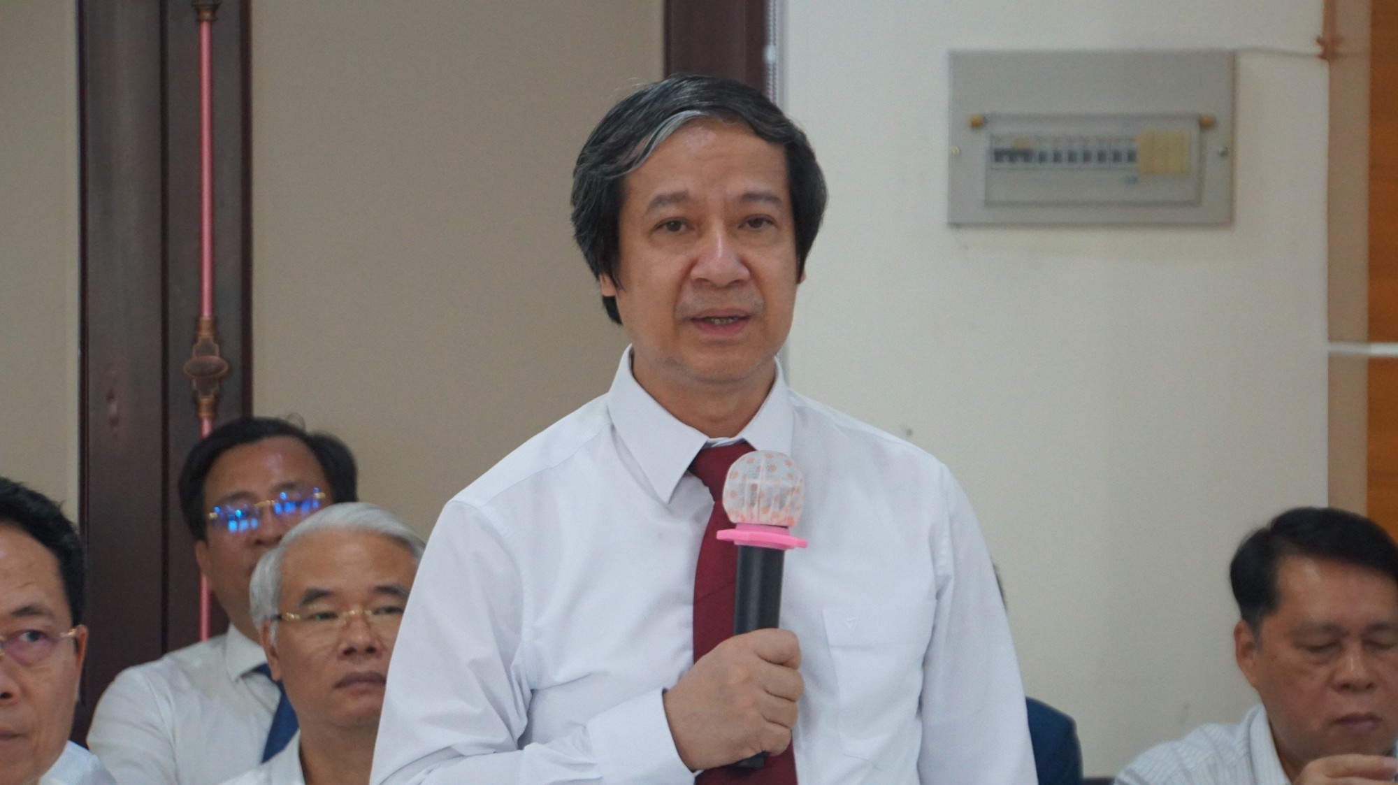 Bô trưởng Bộ GD-ĐT Nguyễn Kim Sơn