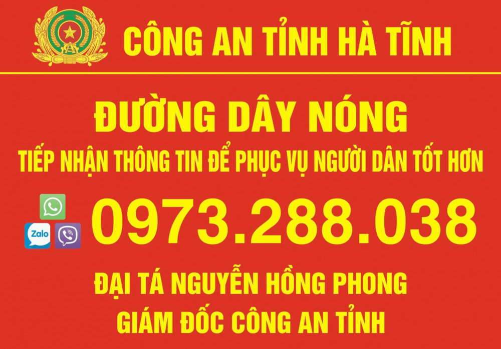 Số điện thoại cá nhân của đại tá Phong được công khai - Ảnh Công an cung cấp
