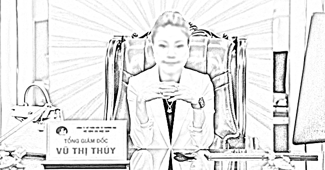 Bà Vũ Thị Thúy -Tổng giám đốc Công ty BĐS Nhật Nam