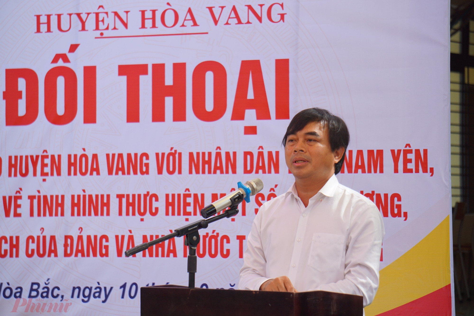 Ông Tô Văn Hùng - Bí thư Huyện uỷ Hoà Vang