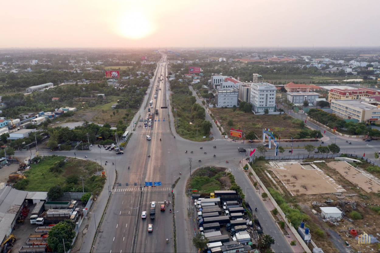 Một góc huyện Bình Chánh.