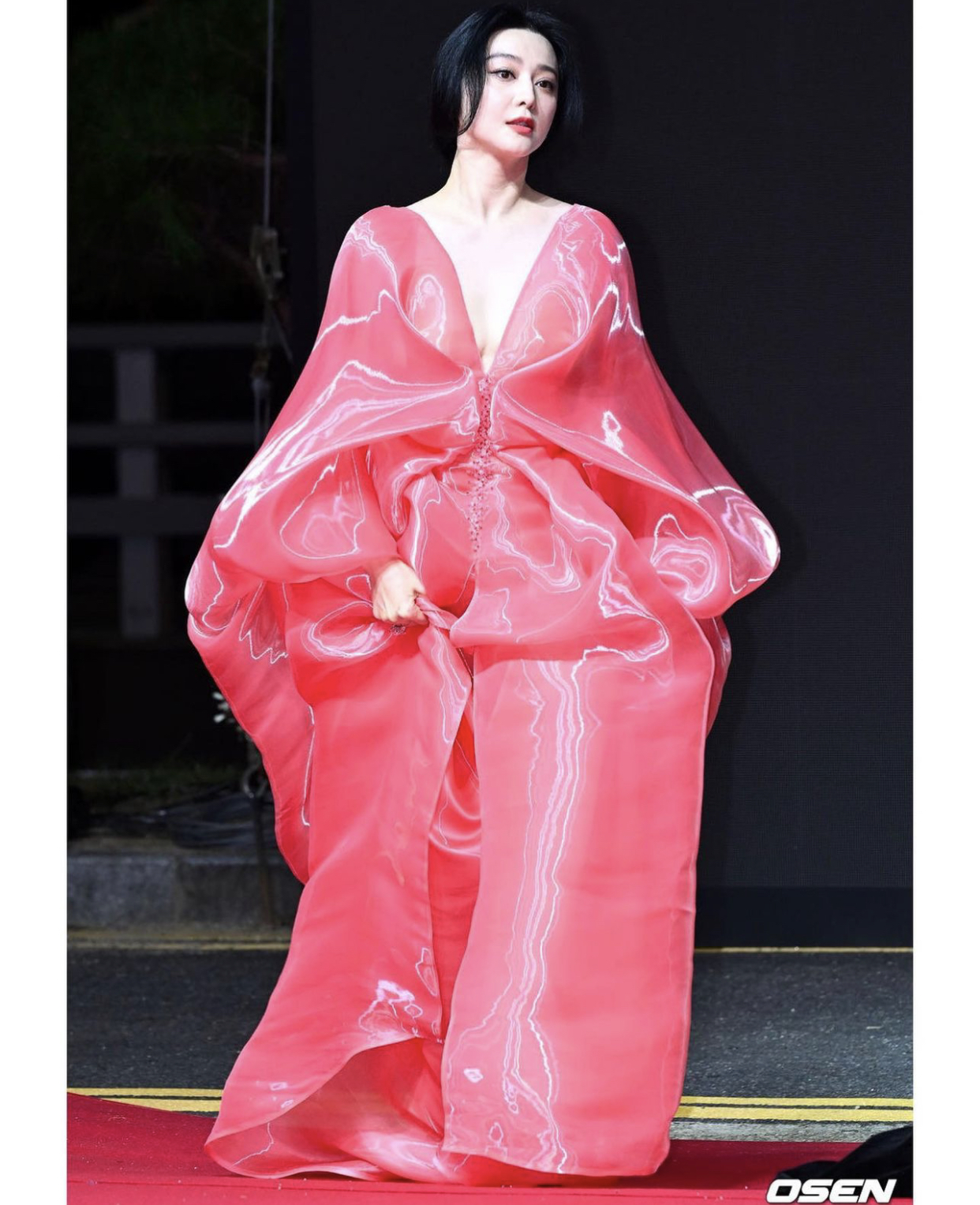 Chiếc váy hoa huyền thoại của Phạm Băng Băng lại Cannes #fashionjourna... |  TikTok