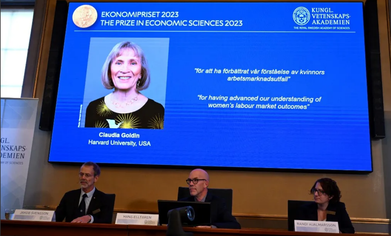 Giáo sư Claudia Goldin đoạt giải Nobel Kinh tế 2023.