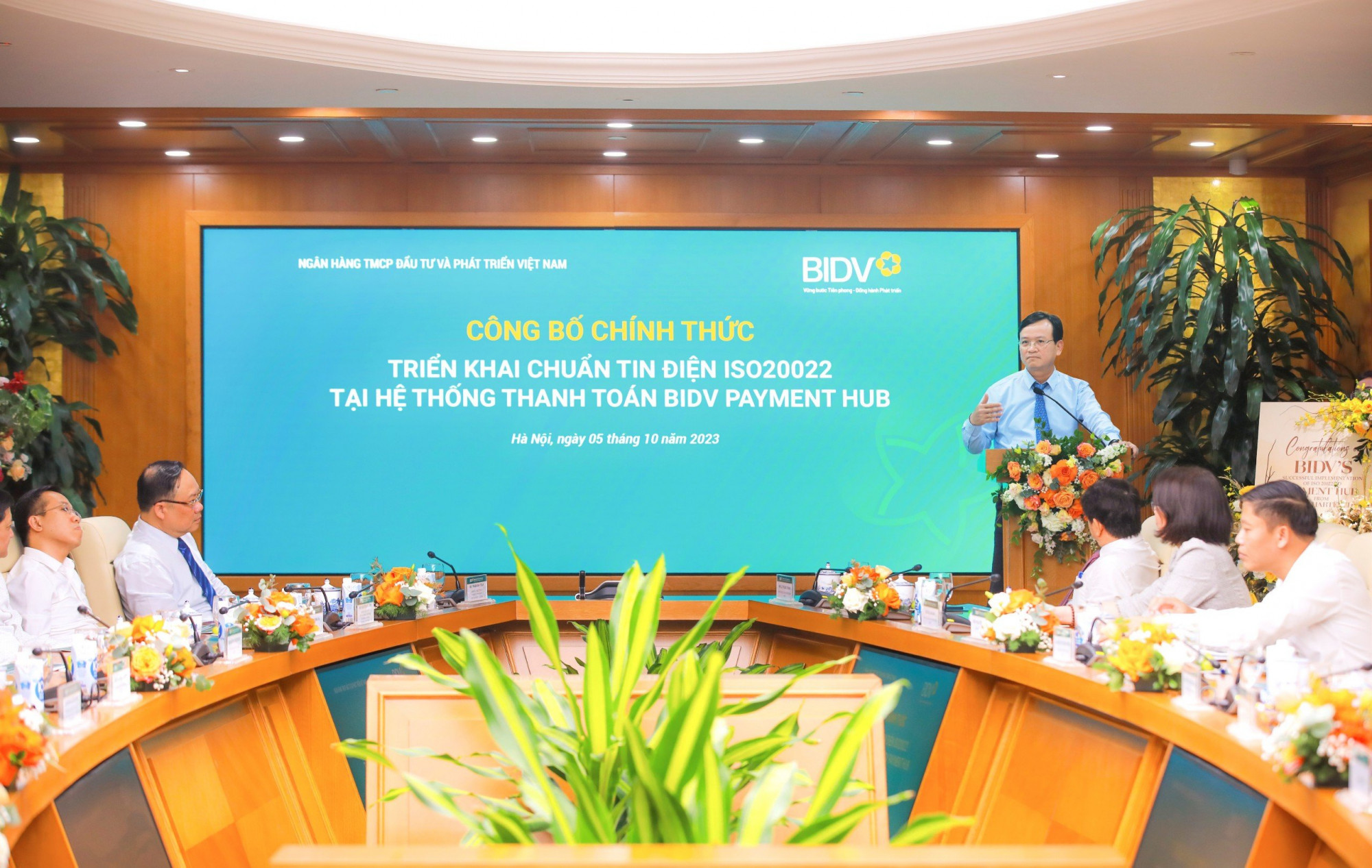 BIDV sử dụng nguồn nhân lực nội bộ để tự phát triển giải pháp Payment Hub trong đó có cấu phần xử lý điện Swift MX native theo chuẩn ISO20022 - Ảnh: BIDV