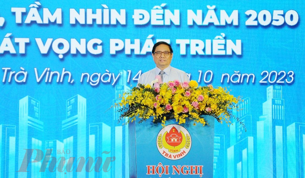 Thủ tướng Chính phủ Phạm Minh Chính phát biểu tại hội nghị 