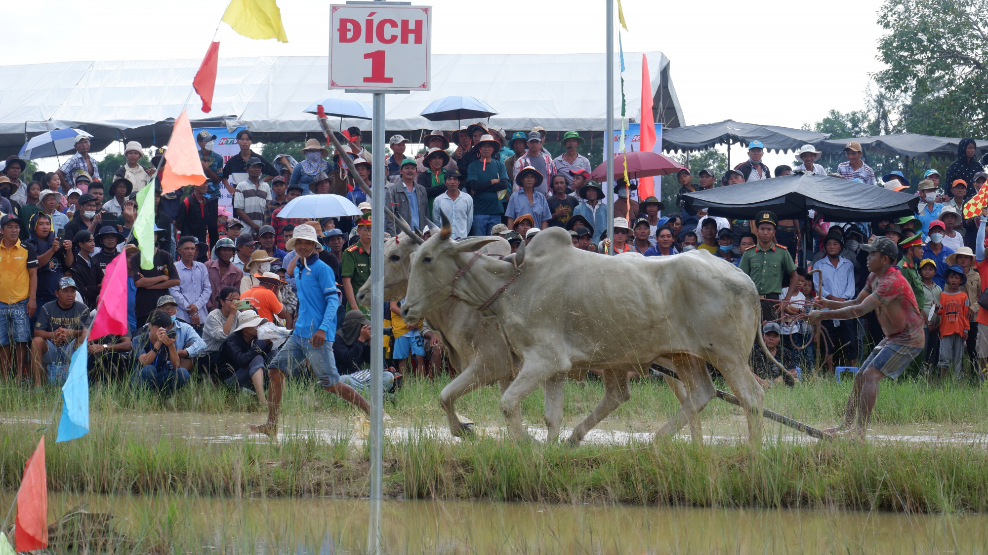 Chạy nước  rút về đích 