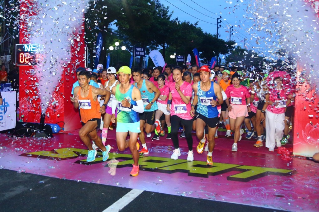 Giải Marathon do Sở Văn hóa, Thể thao và Du lịch tỉnh Đồng Tháp phối hợp tổ chức